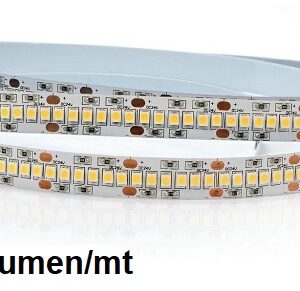 Strip LED 24V 2835 240 Led/mt 17w/mt 1819 Lumen/mt Luce Natura